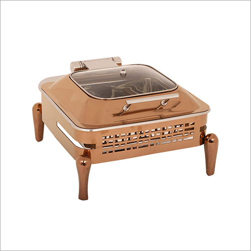 Brown Golden Chafing Dish