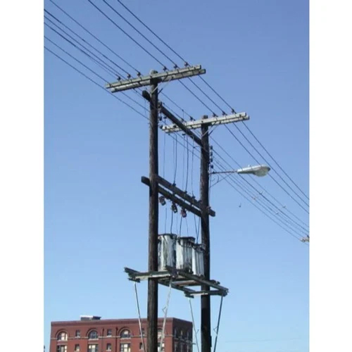 Ht / Lt Electrical Overhead Line Structure Material