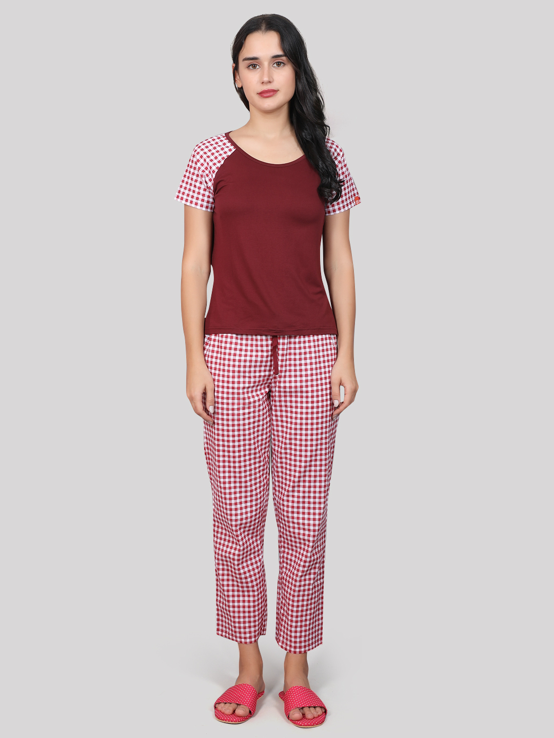 Pajama Dresses - Material: Cotton