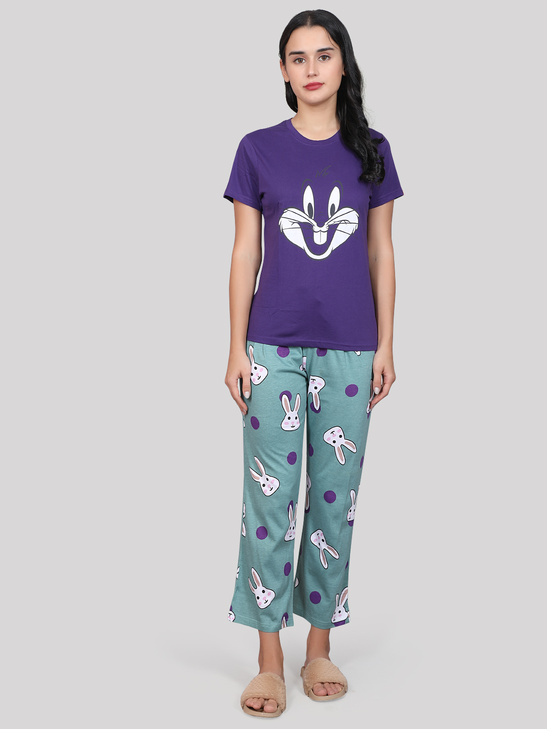 Pajama Set - Cotton Available In L S M Xl Xxl | Printed Casual Design