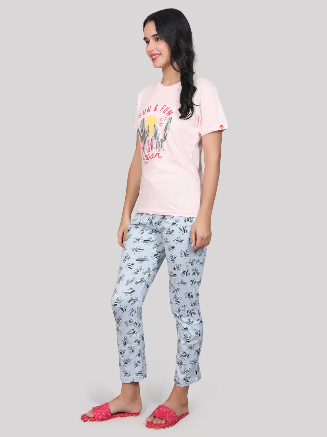 Cotton Ladies Pajama Sets