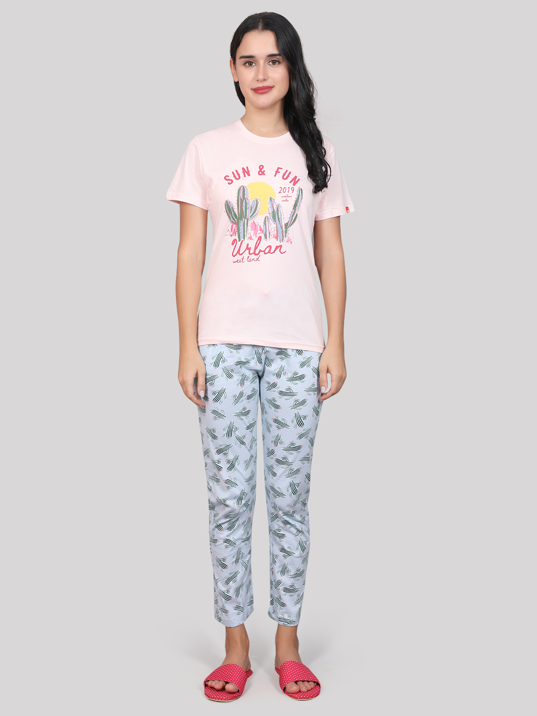 Cotton Ladies Pajama Sets