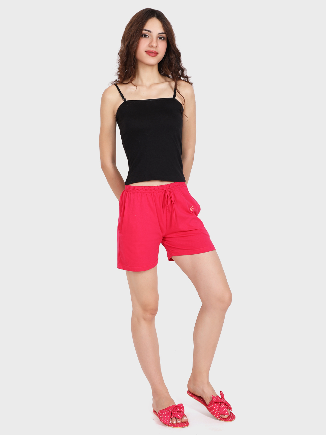 Printed Shorts - Cotton Pajama Set | Women's Comfortable And Stylish Loungewear Suitable For Relaxation And Sleep