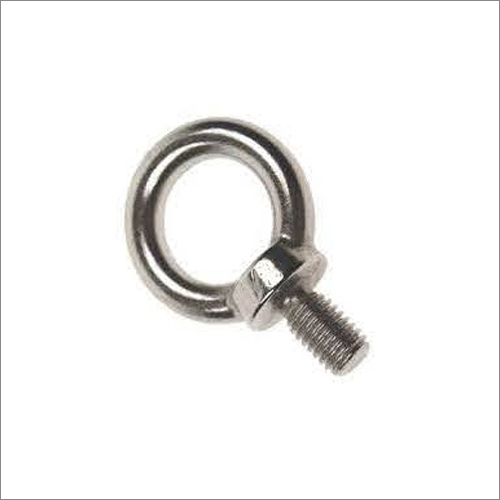 Forged Eye Bolts - Tempered Stainless Steel, Customized Size | Silver Color, Durable for Heavy-Duty Lifting Applications