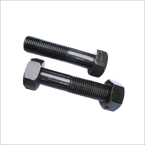 High Tensile Bolts - Customized Size, Black Painted Finish | A Grade, Hexagon Head, Industrial Fastening