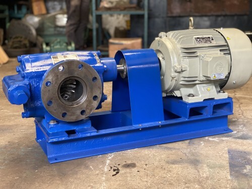 Rotary Gear Pump - Color: Blue