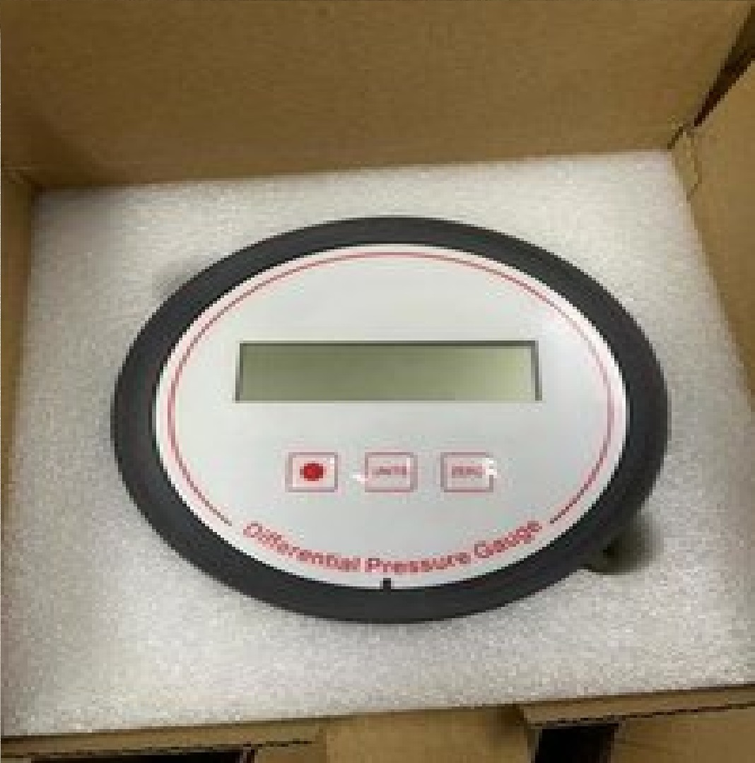 Black Gemtech Instruments Digital Differential Pressure Gauge