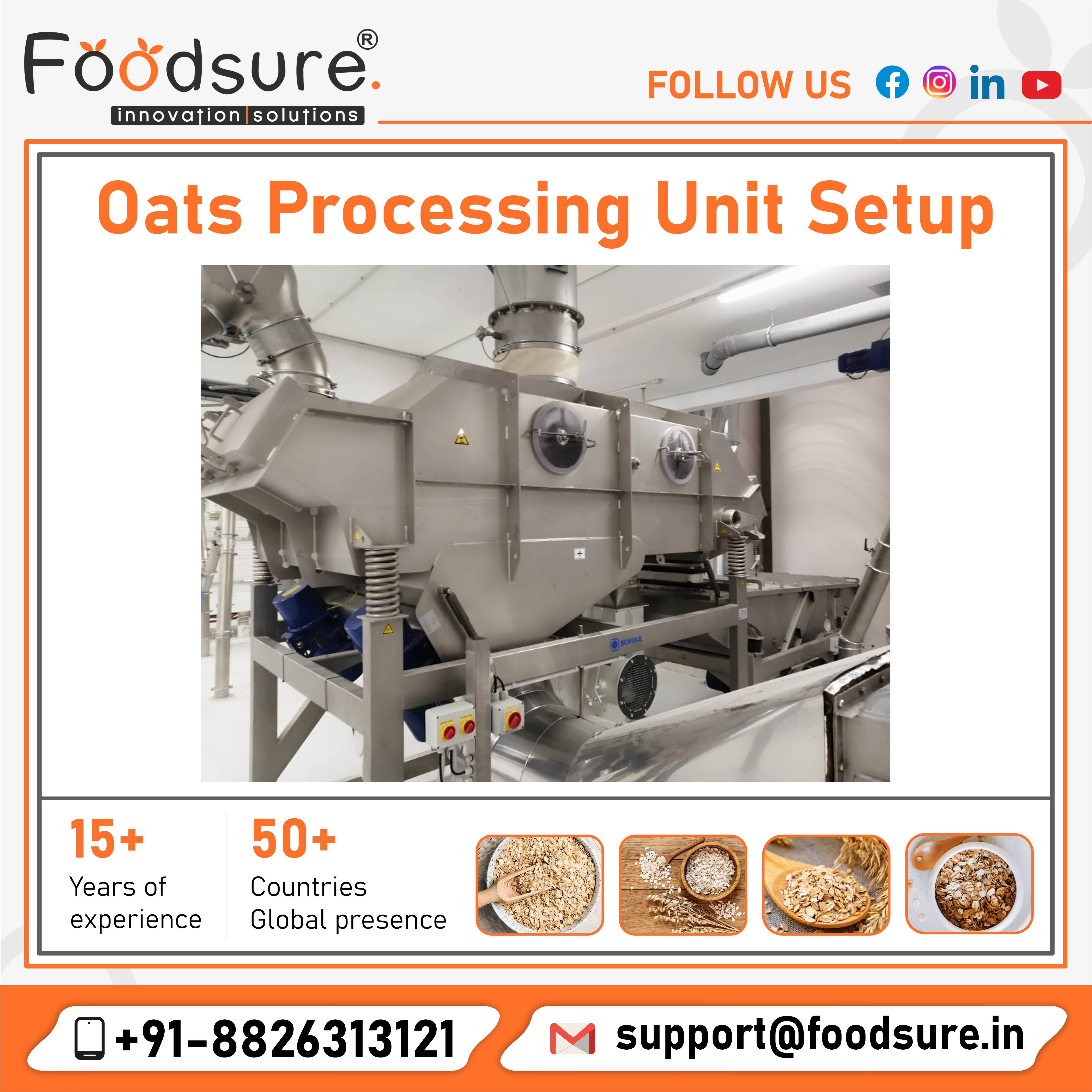 Oats Plant Setup - General Use: Commercial