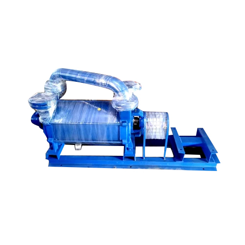 Cast Iron Two Stage Vacuum Pump - Color: Blue Black