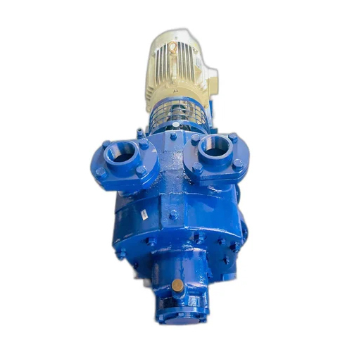 Single Stage Vacuum Pump - Stainless Steel, High Pressure, Moderate Vacuum Performance | Blue Finish, Industrial And Water Usage Suitable