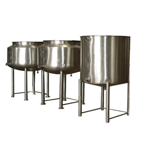 Ghee Boilers - Stainless Steel, Silver Finish | Heavy-duty Design, Scorch Resistant, Protective Coating, Inlet And Outlet Ports