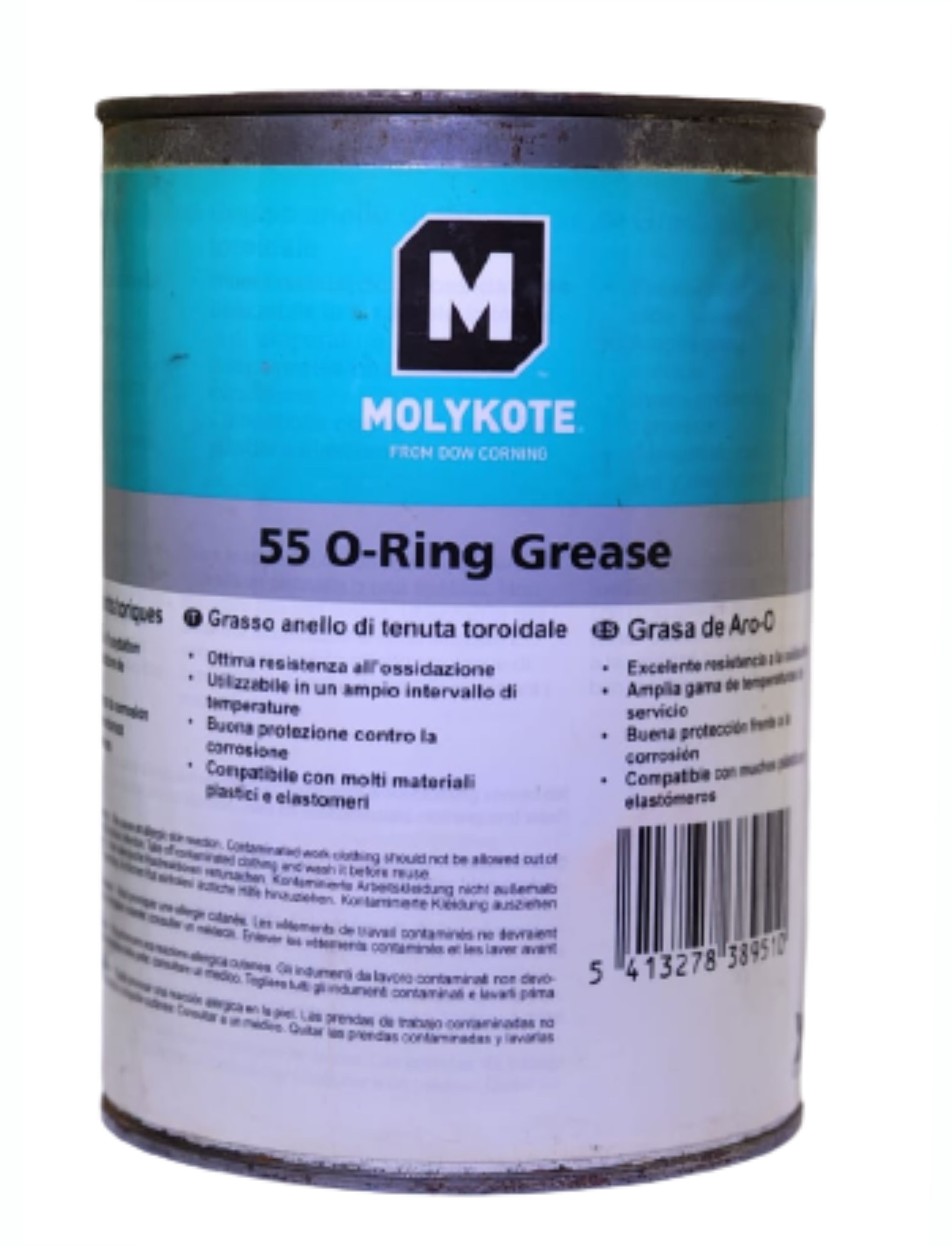 Molykote M 55 O Ring 1 Kg Tin Application: Dynamic Lubrication Between Rubber And Metal Parts In Pneumatic Systems In Aircraft.