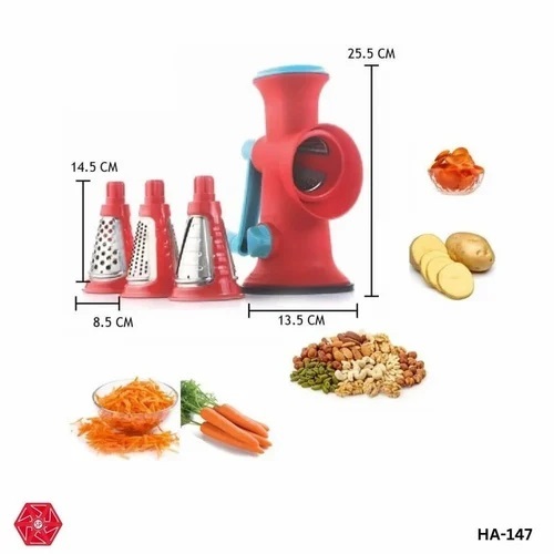 Multiple Colour Signature Rotary Grater (6 In 1)