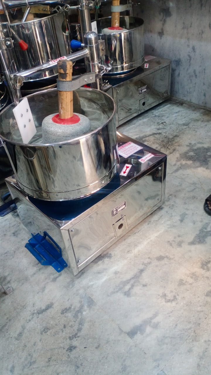 Wet Grinder - 15 L, 500x600x800 Mm | Stainless Steel, Durable Build, Efficient Grinding, Commercial Use, Easy Operation