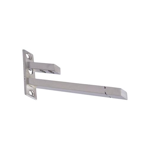 Adjustable Ss F Bracket - Stainless Steel, 4-12 Inch Sizes, Multicolor, Versatile Support For Shelves And Cabinets