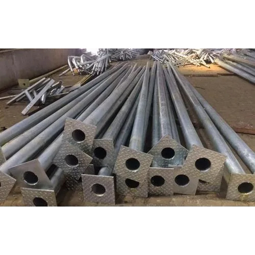 15 Feet Swaged Pole - Color: Silver
