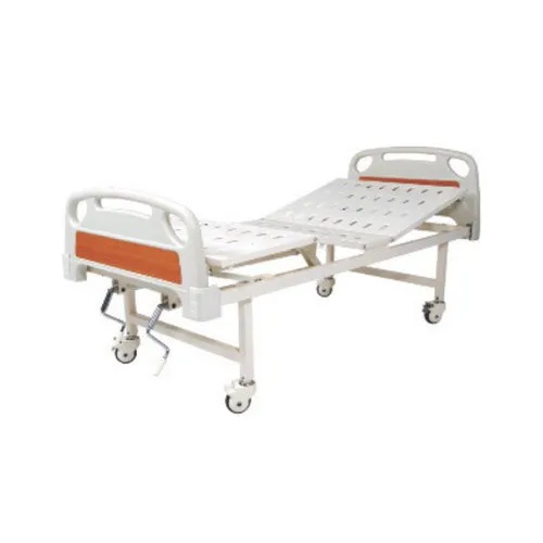 White-Orange Full Fowler Manual Bed