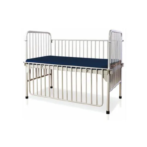 Hospital Pediatric Bed - Steel Frame 137x76x60 cm | Manual Operation, New Condition, White Finish