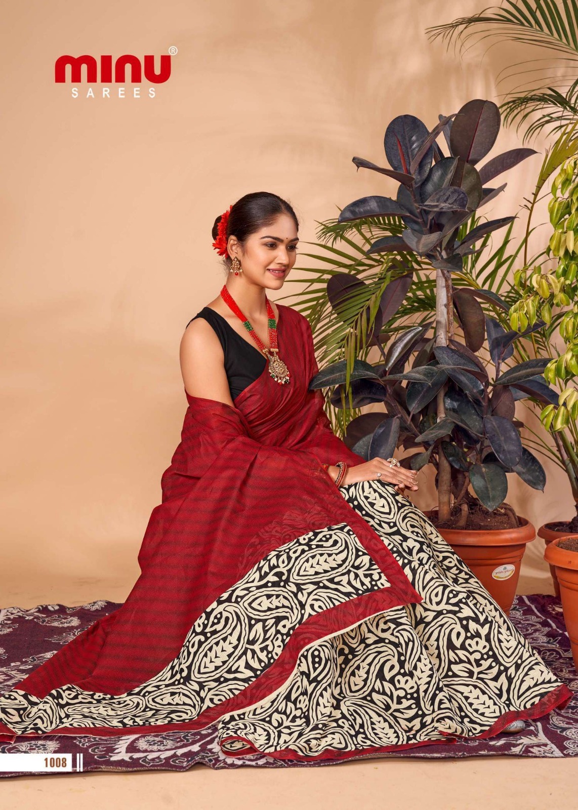 Ladies Daily Wear Saree - Cotton Printed Set Of 10 Pcs, Comfortable Stylish Ethnic Wear