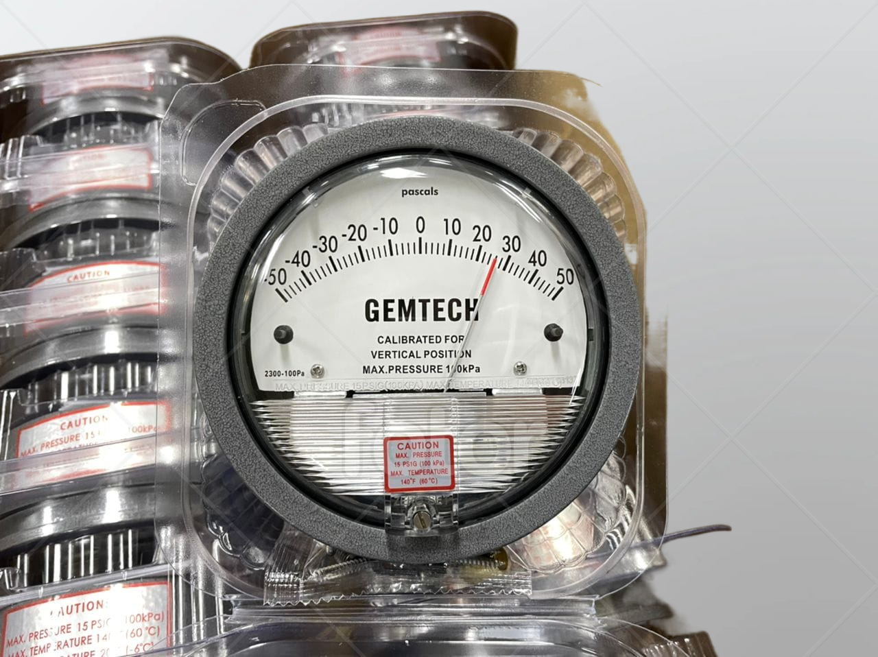 Nextech Differential Magnehelic Pressure Gauge Range 0-5 Kilopascals Accuracy: A 2% Of Full Span At 70 21 3% On -0
