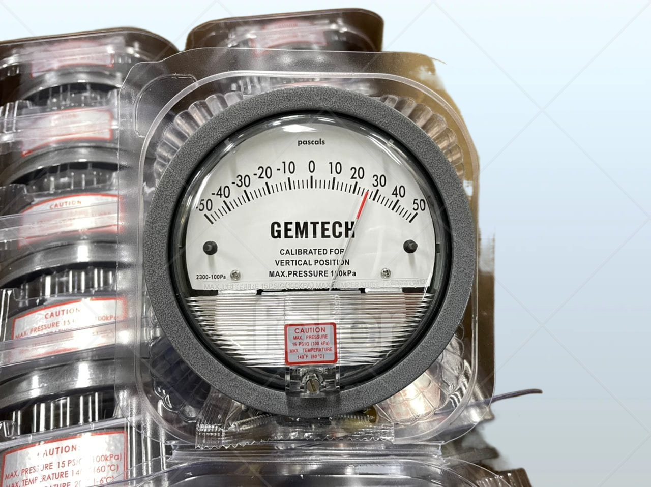 Nextech Differential Magnehelic Pressure Gauge Range 0-5 Kilopascals Accuracy: A 2% Of Full Span At 70 21 3% On -0