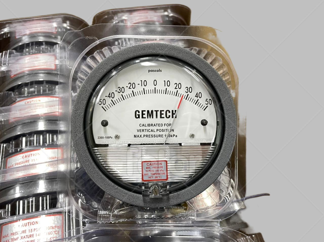 Nextech Differential Magnehelic Pressure Gauge Range 0-5 Kilopascals Accuracy: A 2% Of Full Span At 70 21 3% On -0