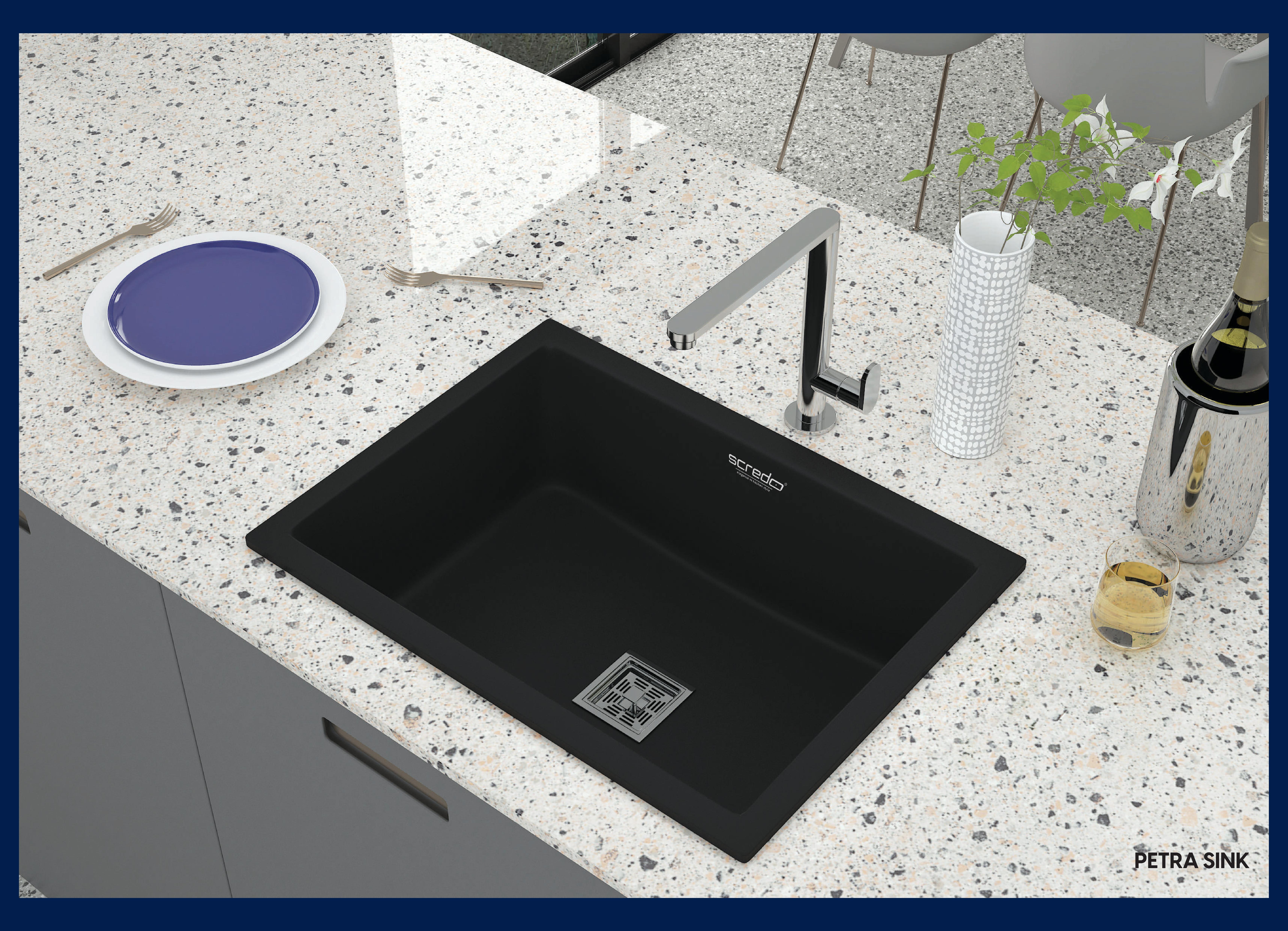 Sink Marvel Black
