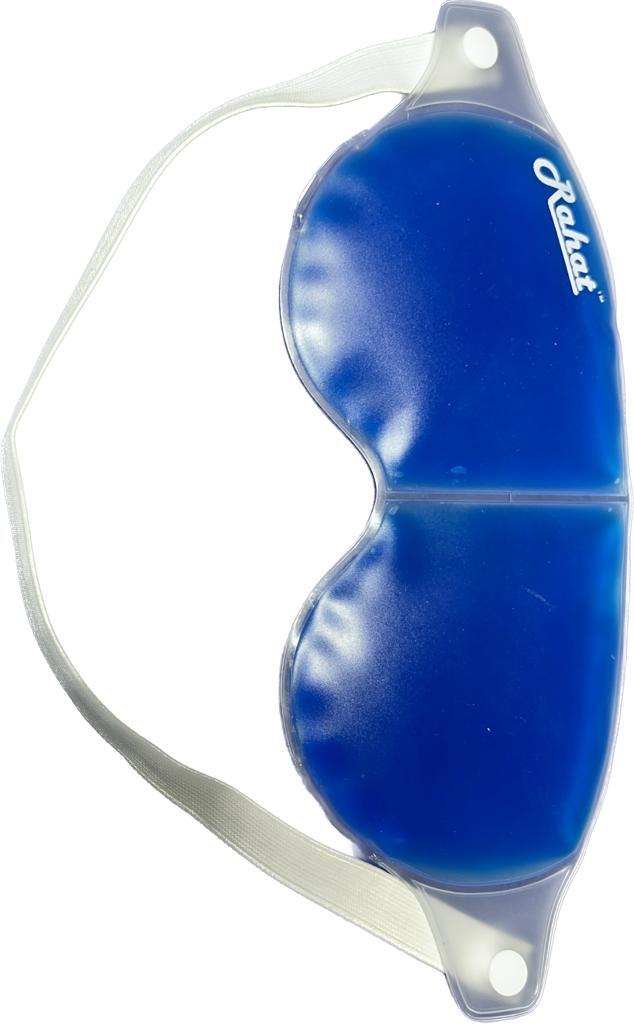 Gel Eye Mask - Pvc + Gel Material, Adjustable Elastic , Waterproof And Safe For Personal Care Use