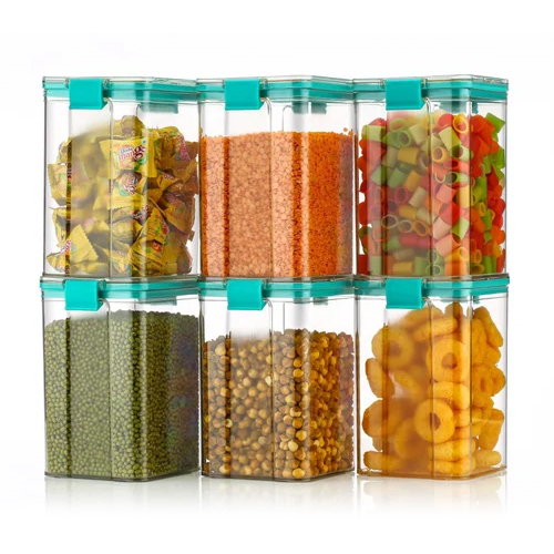Kitchen Storage Container - Color: Transparent