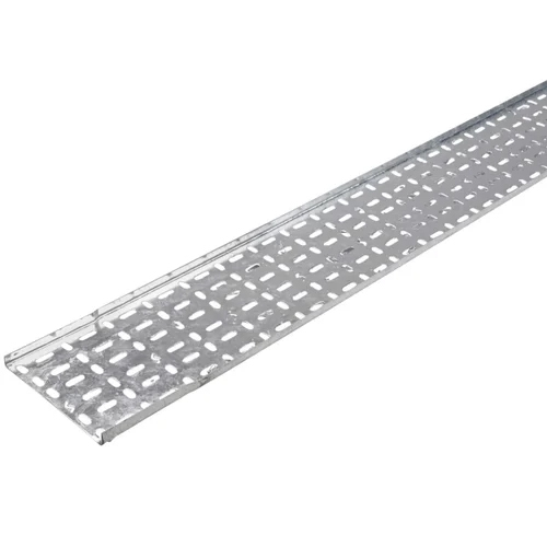 Stainless Steel Perforated Cable Tray - Steel Material, Gi Galvanized Surface Finish | Copper Conductor, Durable and Reliable Design