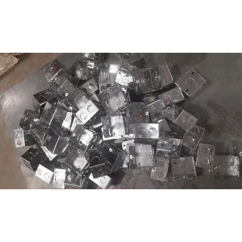 Galvanized Iron Modular Electrical Box - Stainless Steel, Ip66 Protection Level, Smooth Paint Finishing, Galvanized Plated Surface Treatment