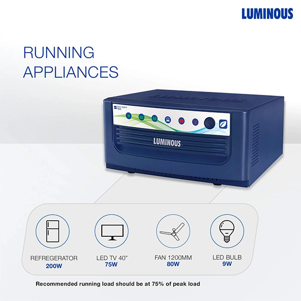 Luminous Rapid Charge 1650 Ups Inverter