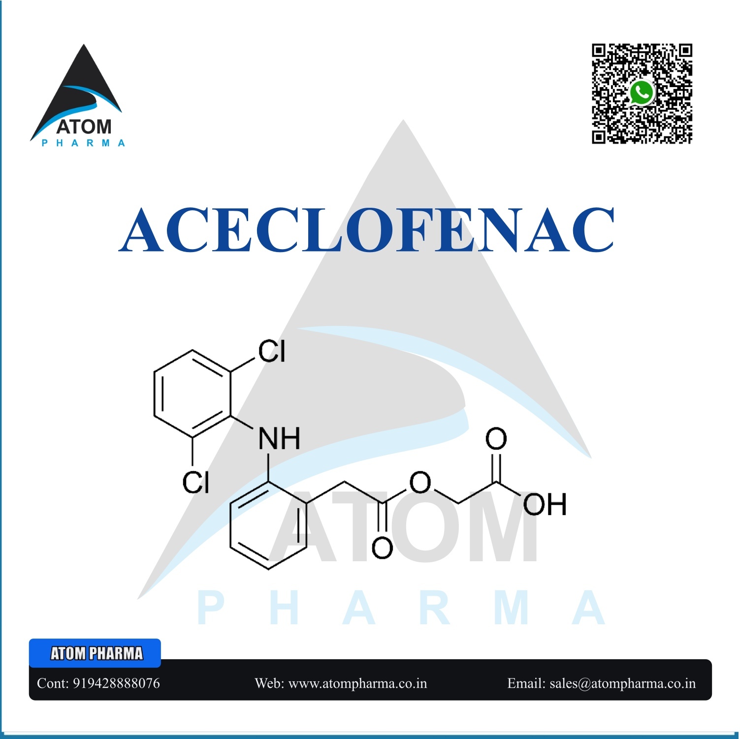 White Aceclofenac Api