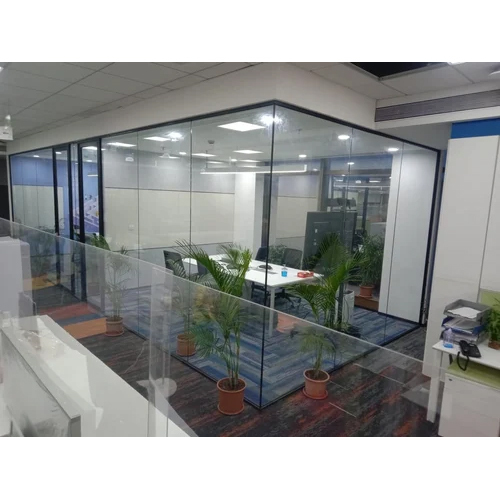 Solid Dorma Alexa Glass Partition