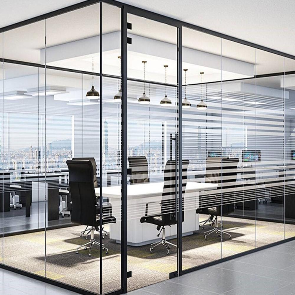 Commercial Modular Aluminium Partition with Customizable Dimensions