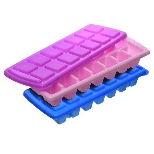 Multiple Colour Plastic Ice Cube Tray