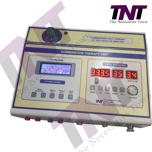 5 In 1 Ift Ms Tens Ultrasonic Deep Heat Physiotherapy Machine Electrotherapy Combo For All Pain Relief - Age Group: Adults
