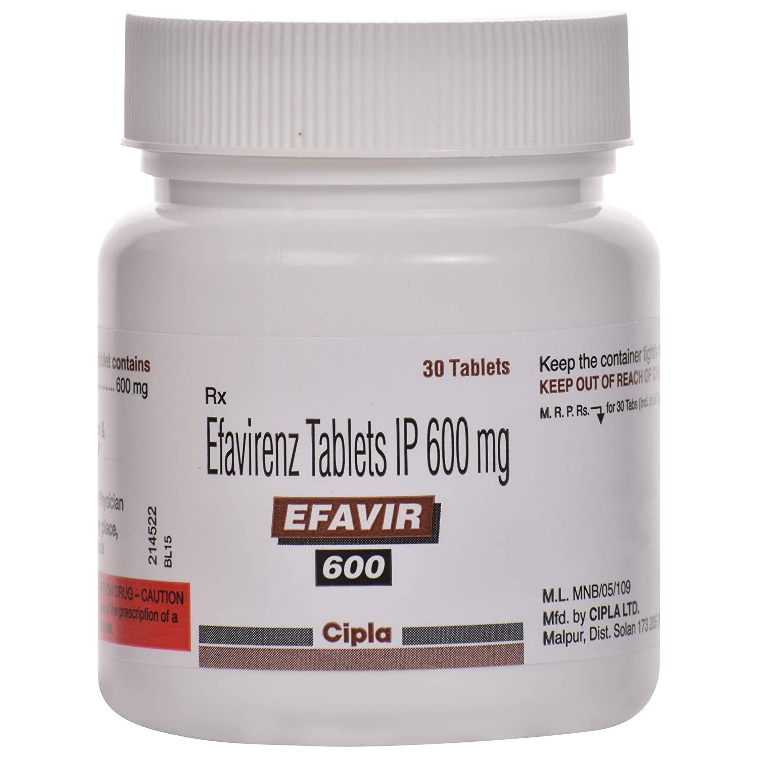 Efavirenz Tablet Storage: Store Below 30a C