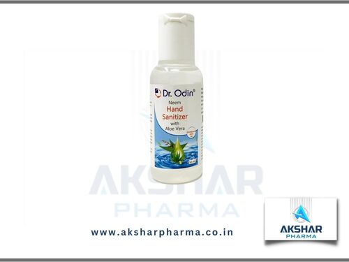 नीम और एलो वेरा सैनिटाइज़र 50ml के लिए अनुशंसित: अस्पताल