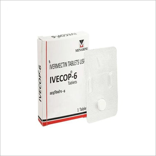 Ivermectin Ivecop Tablet - 3mg, 6mg, 12mg, 18mg | Anthelmintic Medication For Parasitic Infections, Suitable For All