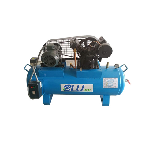 Lubricated Belt Driven Two Stage Air Compressor