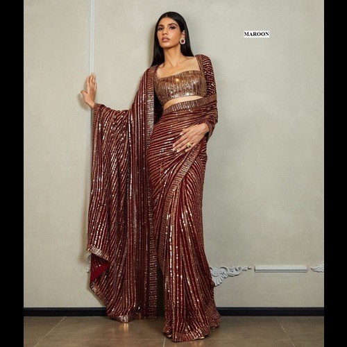 Gorgette Saree