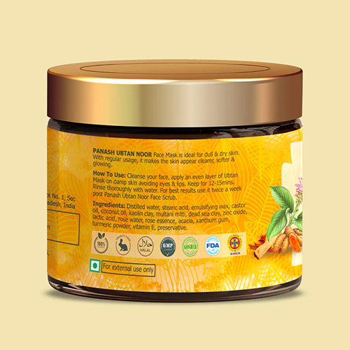 Ubtan Face Mask - Gel Form With Herbal Ingredients | Deep Cleansing, Smooth Skin, Quality Tested