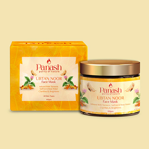 Ubtan Face Mask - Gel Form With Herbal Ingredients | Deep Cleansing, Smooth Skin, Quality Tested