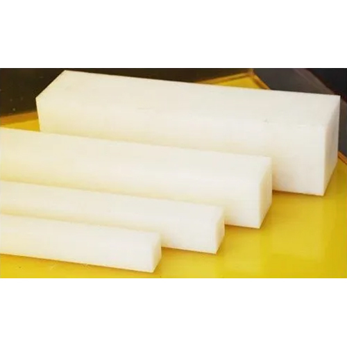 White Nylon Square Rod