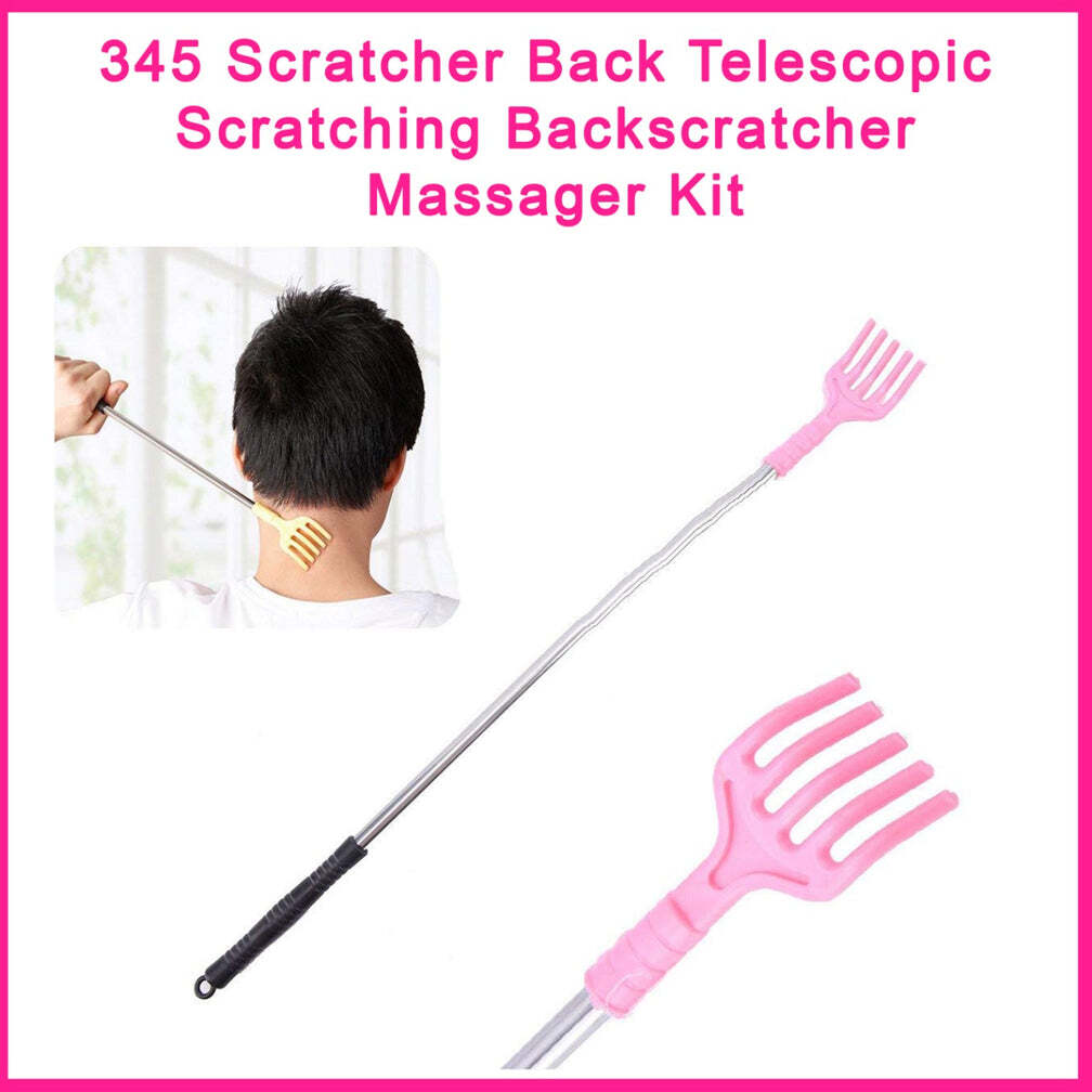 Multi / Assorted3 Scratcher Back Telescopic Scratching Backscratcher Massager Kit Back Scratcher (0345)