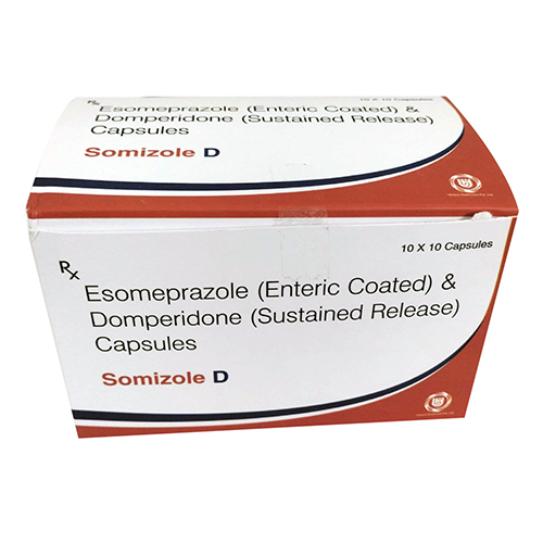 Somizole D (Esomeprazole 40 Mg & Domperidone 30 Mg) - Drug Type: General Medicines