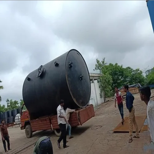 क्षैतिज टैंक अनुप्रयोग: संग्रहण मीडिया