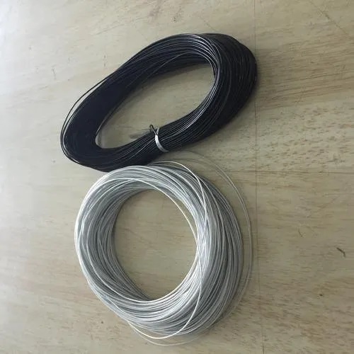 Packing Wire Twist Ties - Pvc, 1 Mm Size, Silver Color | Corrosion Resistant, Sturdy Build, Immaculate Finish, Industrial Use