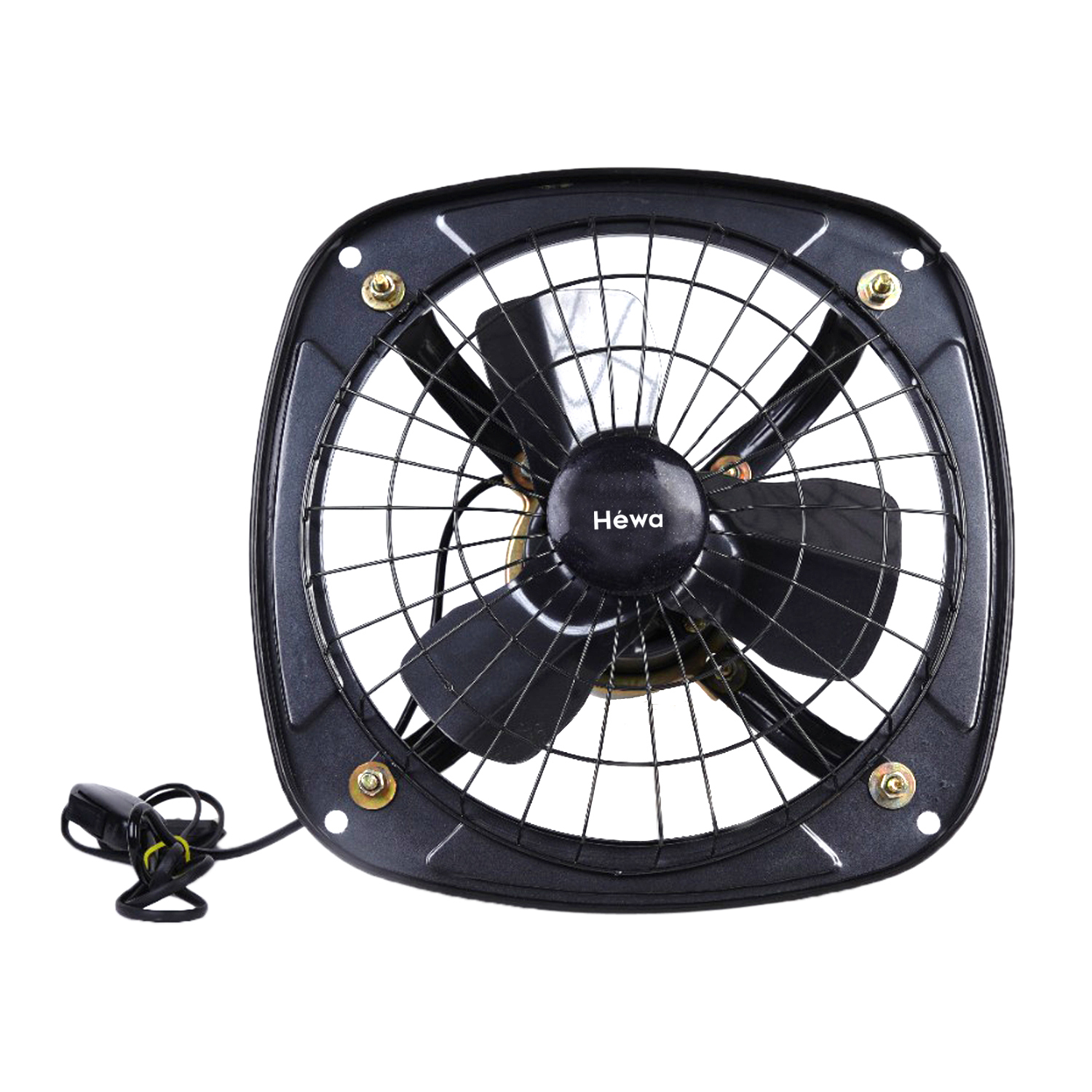 Hewa 12 Inch 300 Mm Dual Side Air Direction Reversible Fresh Air Metal Exhaust Fan Blade Material: Cast Iron